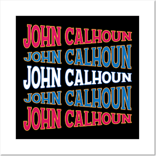 NATIONAL TEXT ART JOHN CALHOUN Posters and Art